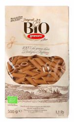 Granoro Makaron Mezze Penne Rigate Pełnoz. Bio 500 G