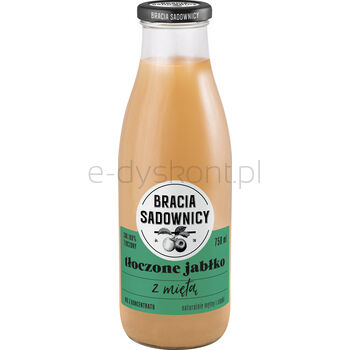 Bracia Sadownicy Sok Tłoczony 750 Ml Jabłko Z Miętą