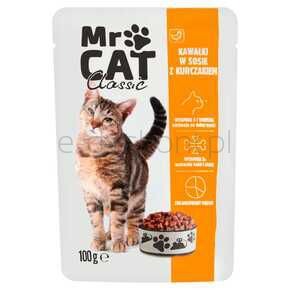 Karma Kot Mr Cat Kurczak 100 G Mw DobryWybór Sasz