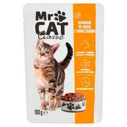 Karma Kot Mr Cat Kurczak 100 G Mw DobryWybór Sasz