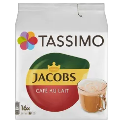 Tassimo Jacobs Café Au Lait Napój Z Kawą Rozpuszczalną I Mlekiem 16 Kapsułek 184 G
