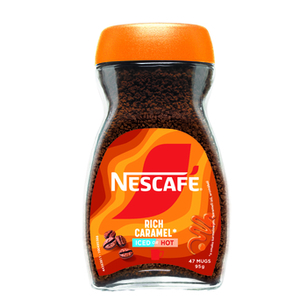 Nescafe Kawa Rozpuszczalna Rich Caramel 95g