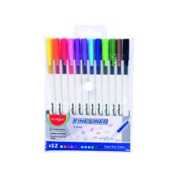 Keyroad Cienkopis 0,4mm, 12 szt., zawieszka