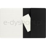 Zestaw 3 Zeszytów Moleskine Cahier Journals XL (19x25cm) w linie, 120 stron, czarny - 6