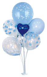 Part Go Zestaw balonów 85cm, 7 szt., niebieskie