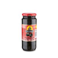 Figaro Hiszpańskie Oliwki Czarne Drylowane 340G/160G