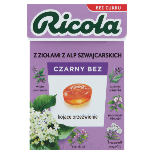 Ricola Czarny Bez 27,5G