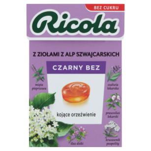 Ricola Czarny Bez 27,5G