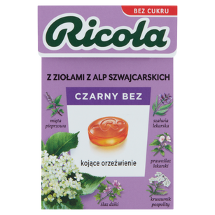 Ricola Czarny Bez 27,5G