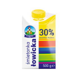 Łowicz Śmietanka UHT30% 500G 