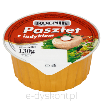 Rolnik Pasztet Z Indykiem 130G 