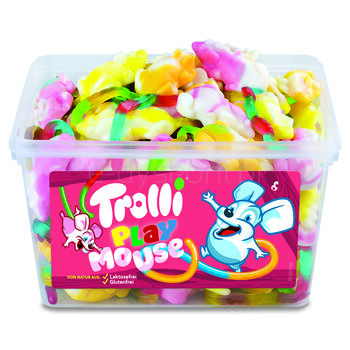 Trolli Playmouse Myszy Żelki O Smaku Owocowym 75 Szt. 1200G