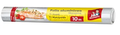 Jan Niezbędny Folia alumninowa z tłoczeniem, 10m