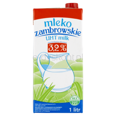 Mlekpol Mleko Zambrowskie UHT 3,2% 1L