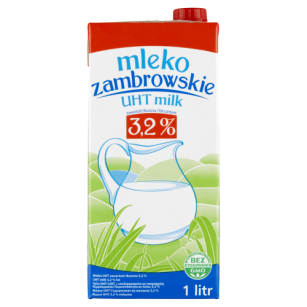 Mleko Zambrowskie Uht 3,2% 1L