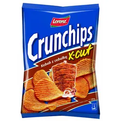 Crunchips X-Cut O Smaku Kebabu Z Cebulką 140G