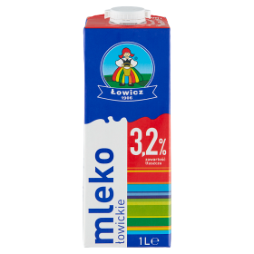 Łowicz Mleko Łowickie Premium Uht 3,2% 1 L