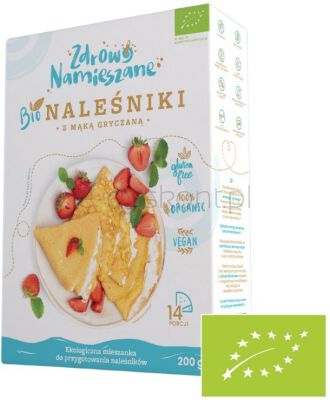 Zdrowo Namieszane Mieszanka do wyrobu naleśników z mąką gryczaną BIO 200 g
