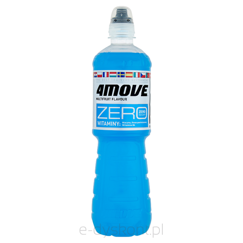 4Move Zero Sugar Multifruit Flavour 0,75 L