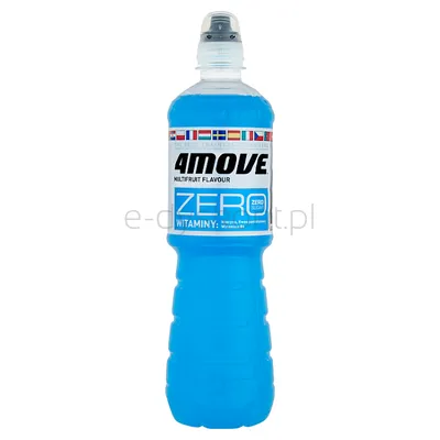 4Move Isotonic Drink Zero Sugar Multifruit Flavour 0,75 L