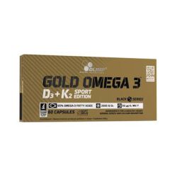Olimp Sport Nutrition Gold Omega 3 D3+K2 Sport Edition 60 Kaps