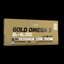 Olimp Sport Nutrition Gold Omega 3 D3+K2 Sport Edition 60 Kaps