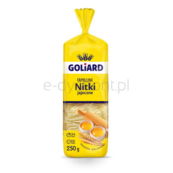 Goliard Makaron Familijne Nitki Jajeczne 250G