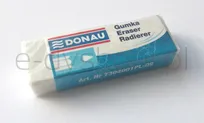 Gumka Uniwersalna Donau, 62X21X11Mm, Blister - 2Szt., Biała - 2