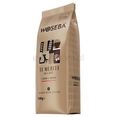 Woseba Kawa Ziarnista TI MERITI, CREMA E AROMA 500g