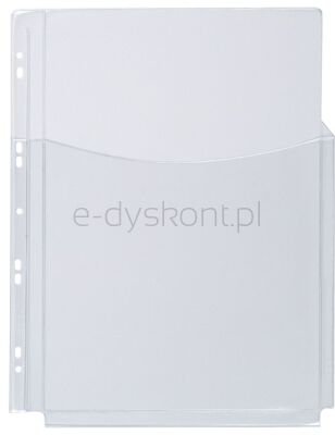 Q-Connect Koszulki Na Katalogi Pvc, 3/4A4, Krystal, 180Mikr., 5Szt.