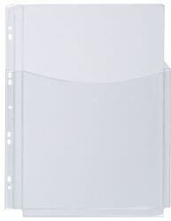 Q-Connect Koszulki Na Katalogi Pvc, 3/4A4, Krystal, 180Mikr., 5Szt.
