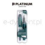 Platinum Pióro wieczne Prefounte Dark Emerald, F, W Plastikowym Opakowaniu, Na Blistrze, Zielone - 3