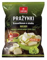 Vifon Prazynki krewetkowe Wasabi 100G