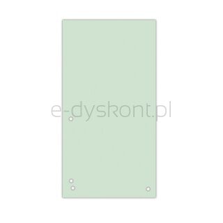 Donau Przekładki Karton 1/3 A4, 235x105mm, 100szt., zielone