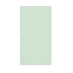 Donau Przekładki Karton 1/3 A4, 235x105mm, 100szt., zielone