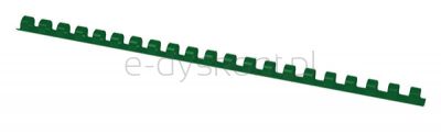 Office Products Grzbiety Do Bindowania  A4 10mm (65 kartek), 100 szt., zielone