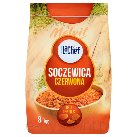 La Chef Soczewica Czerwona 3Kg