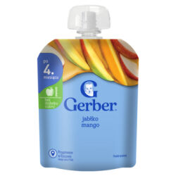 Gerber Deserek w tubce jabłko, mango po 4. miesiącu 80 g