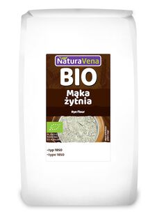 Mąka Żytnia Typ 1850 Bio 1 Kg - Naturavena [BIO]