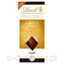 Lindt Czekolada Excellence Crispy Biscuit 100G