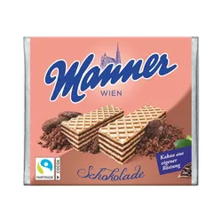 Manner Wafle z kremem czekoladowym 75g