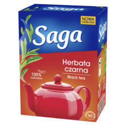 Saga Herbata czarna 90 torebek 126 g