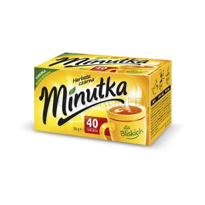 Minutka Herbata Czarna 40 Torebek