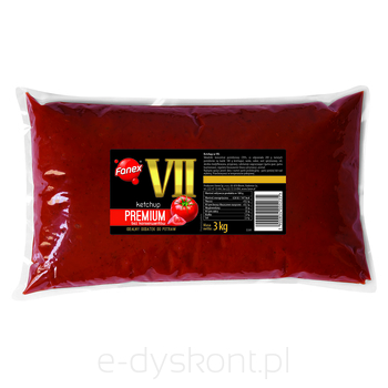 Fanex Ketchup Vii 3 Kg Worek Z Korkiem