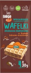 Super Fudgio Wafelki Z Kremem Słodzonym Daktylem Bio 4X30G