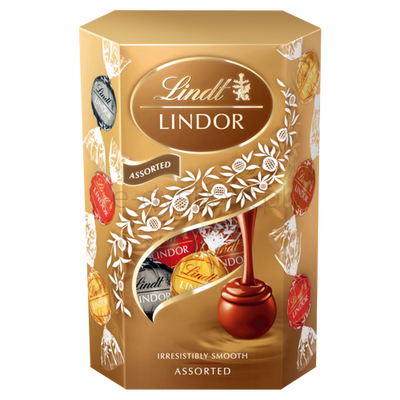 Lindt Lindor Assorted Cornet 200G