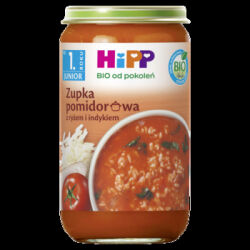Hipp Zupka Pomidorowa Z Ryżem I Indykiem Bio, 250 G