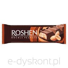 Roshen Baton czekoladowy Double Peanuts 29 g