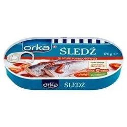 Śledz Orka W Sosie Pomidorowym 170 G MwDobry Wybór
