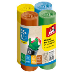 Jan Niezbędny worki HD Easy-Pack segregacja set 35L 4X12SZT